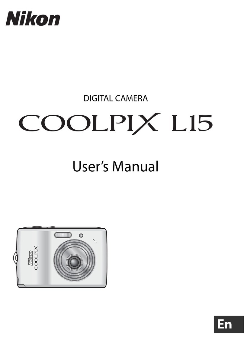Nikon Coolpix L15 User manual