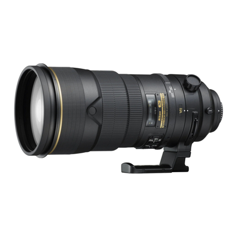 Nikon AF-S Nikkor 300mm f/2.8G ED VR II user manual Nikon AF-S Nikkor 300mm f/2.8G ED VR II user manual