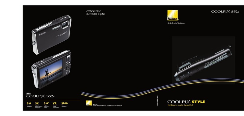 Nikon CoolPix S52c Owner's manual