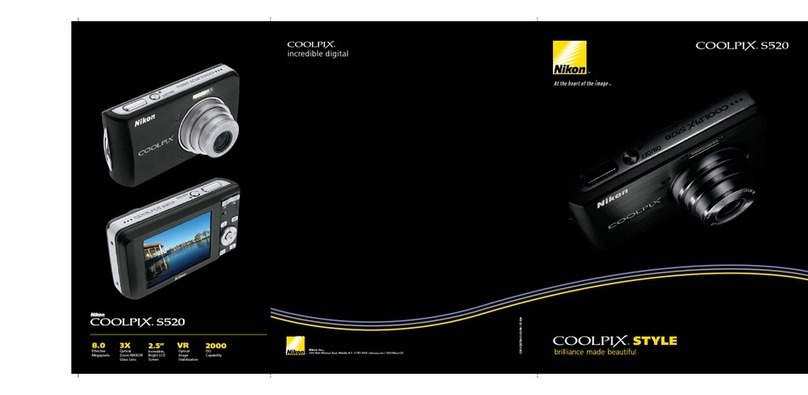 Nikon CoolPix S520 Owner's manual