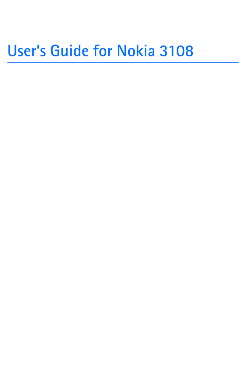 Nokia 3108 User manual