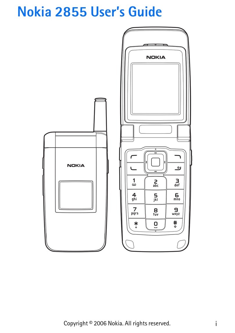 Nokia 2855 User manual
