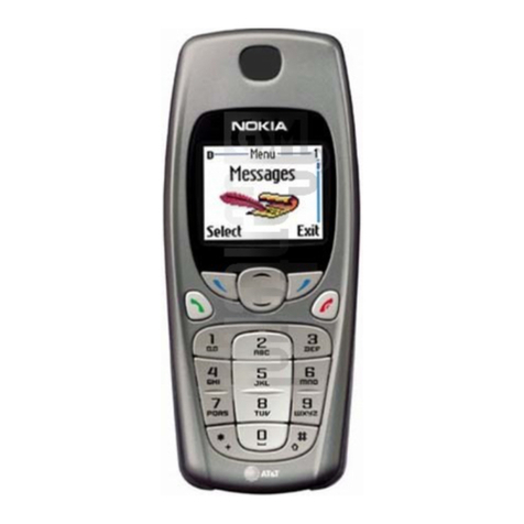 Nokia 3520 - Cell Phone - AMPS User manual
