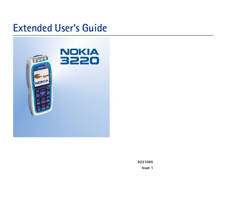 Nokia Cellphone 3220 Service manual