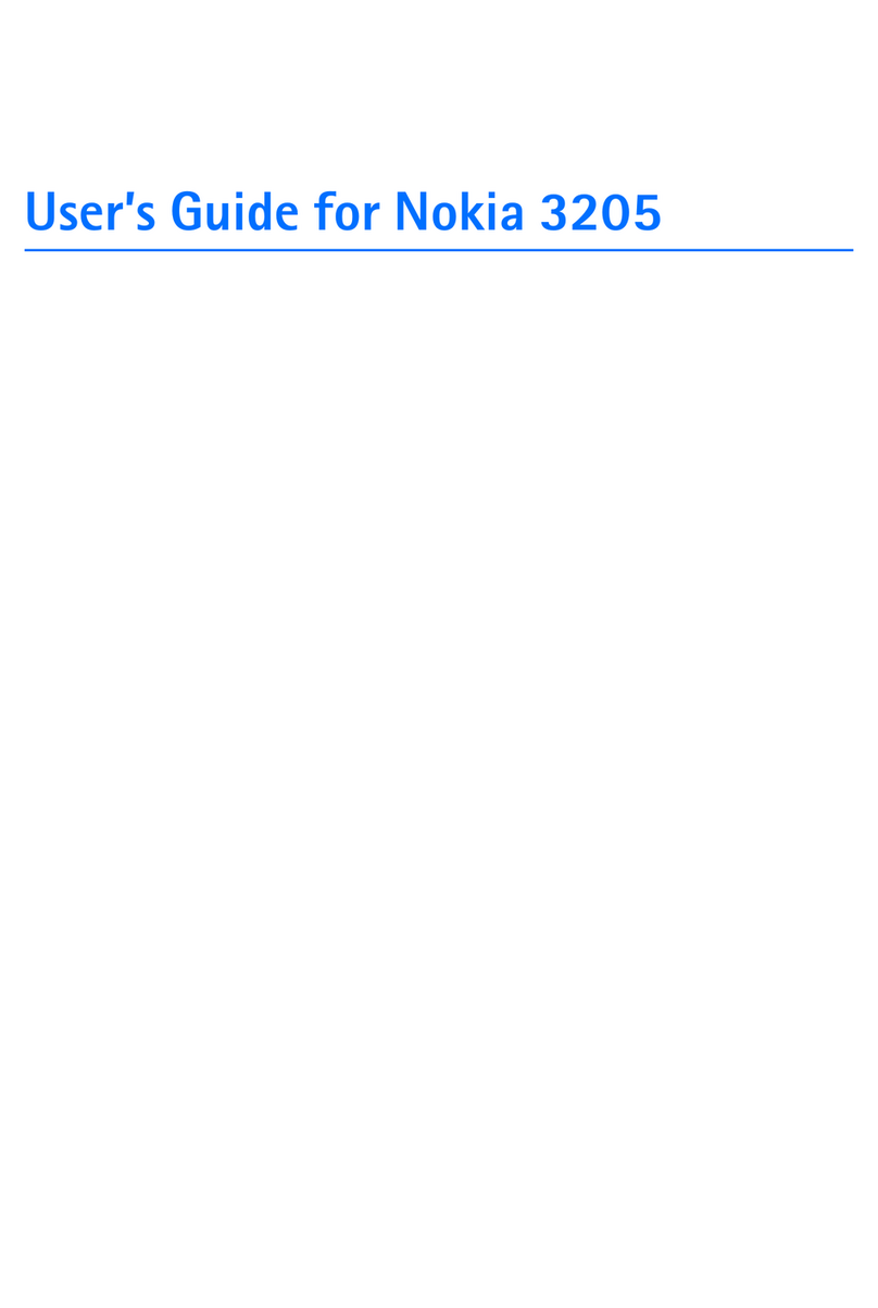 Nokia 3205 - Cell Phone - CDMA2000 1X user guide