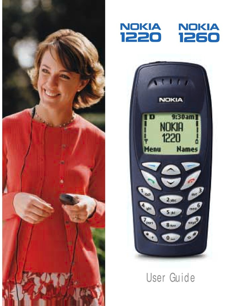 Nokia 1260 User manual