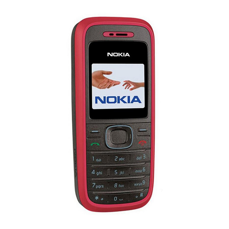 Nokia 1208 - Cell Phone 4 MB User manual Nokia 1208 - Cell Phone 4 MB User manual