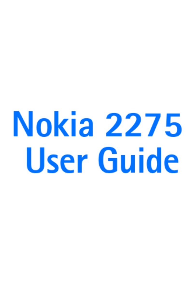 Nokia 2275 User manual Nokia 2275 User manual