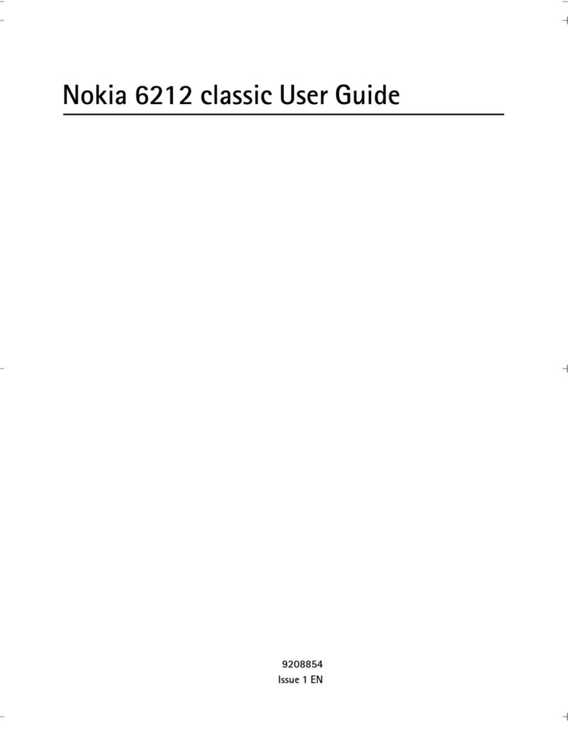 Nokia 6212 classic User manual Nokia 6212 classic User manual