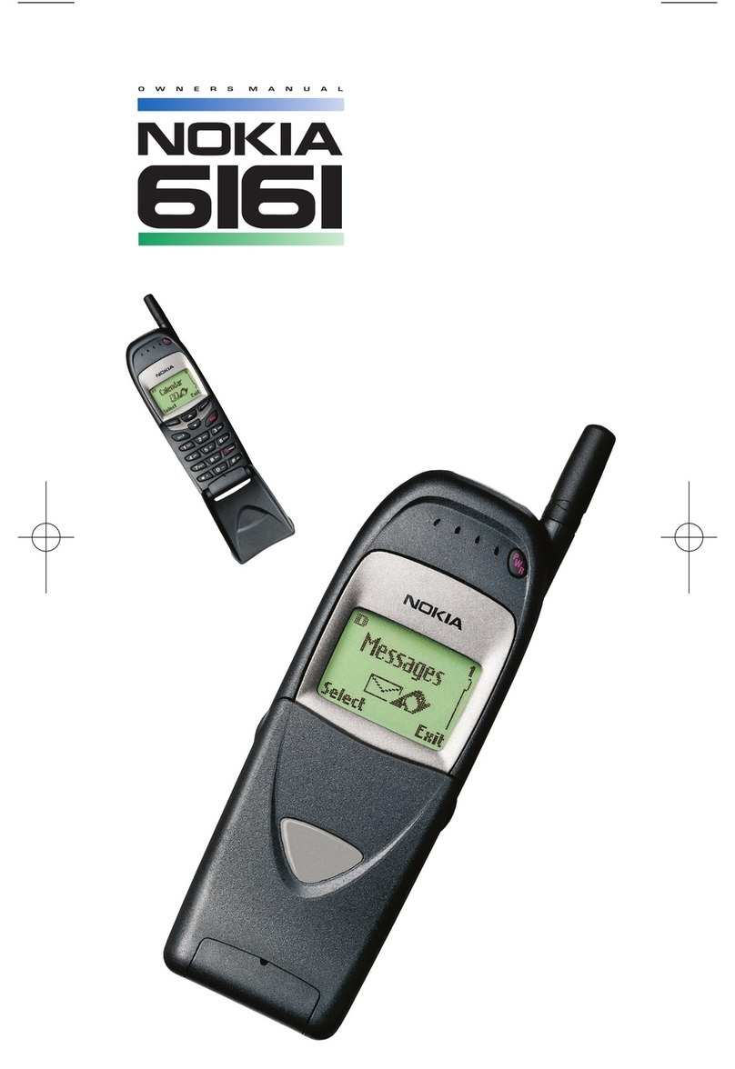 Nokia 6161 owner's manual