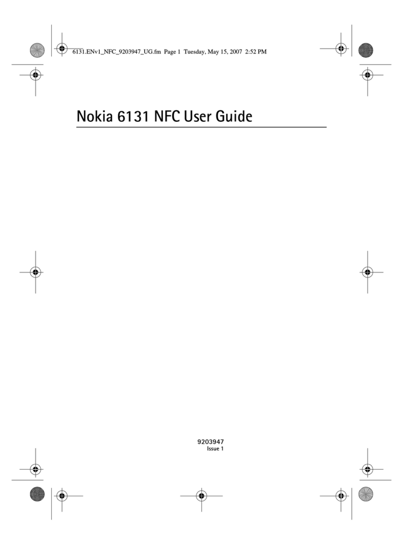 Nokia 6131 NFC User manual