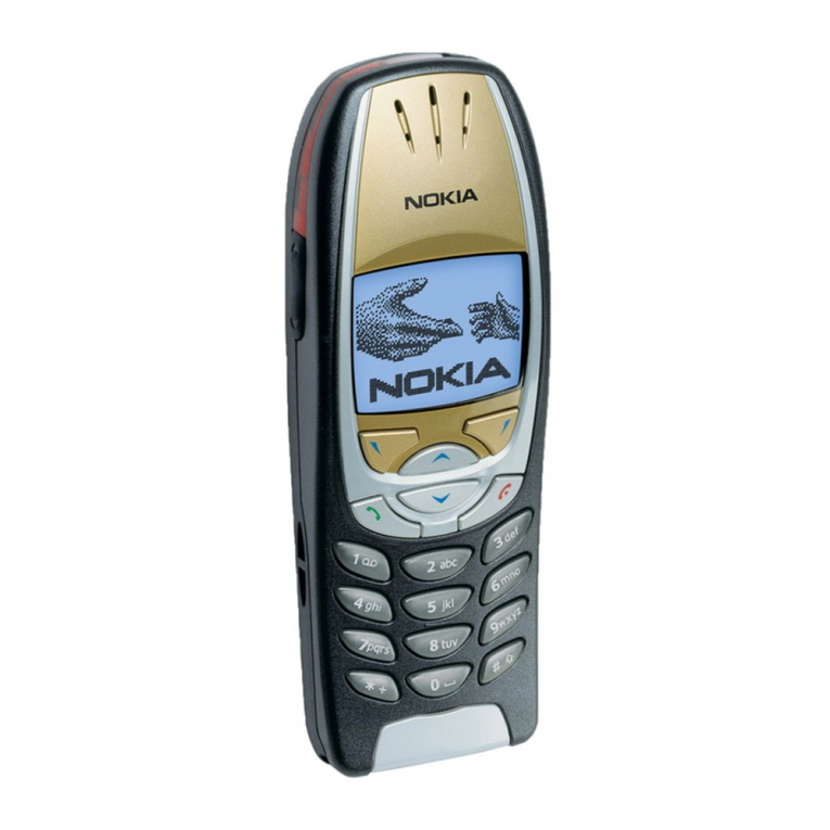 Nokia 6310I - Cell Phone - GSM User manual