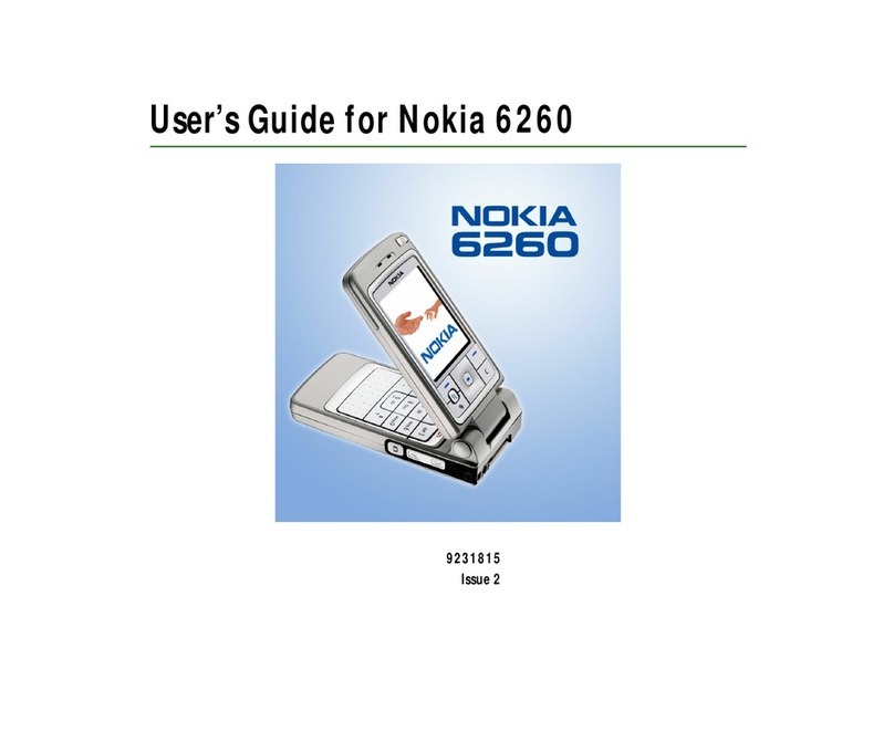 Nokia 6260 - Smartphone 6 MB user guide