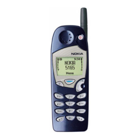 Nokia 5165 - Cell Phone - AMPS User manual