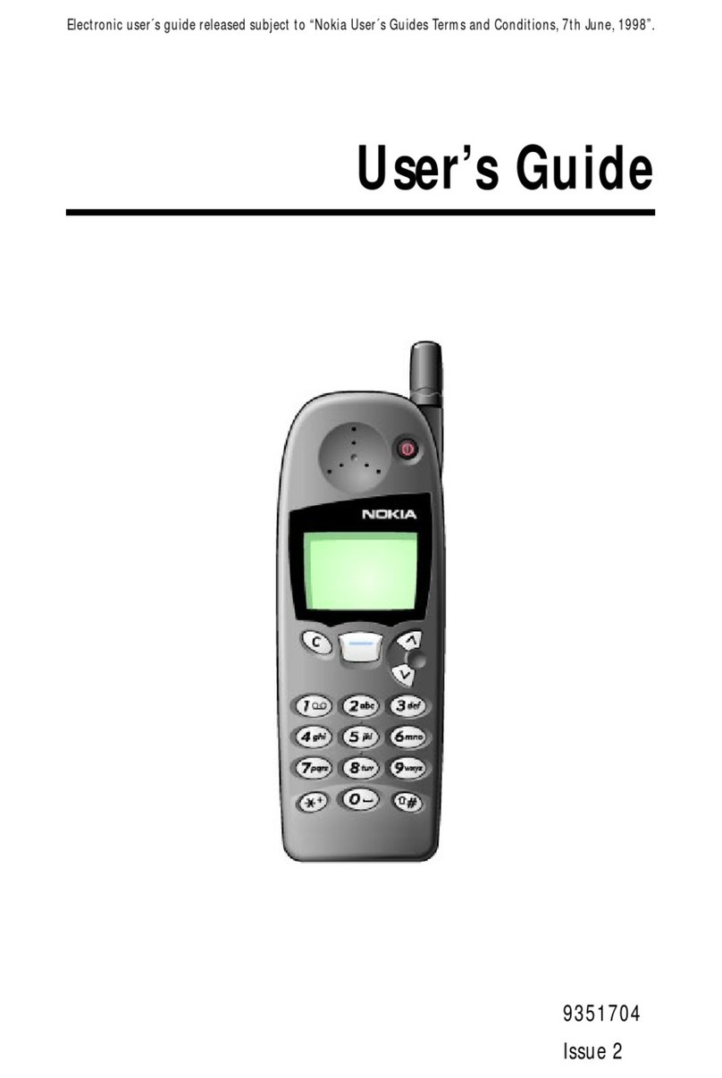 Nokia 5110 User manual Nokia 5110 User manual