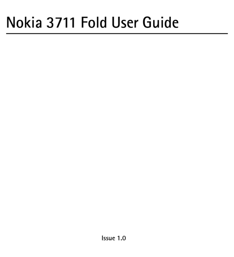 Nokia 3711 User manual Nokia 3711 User manual