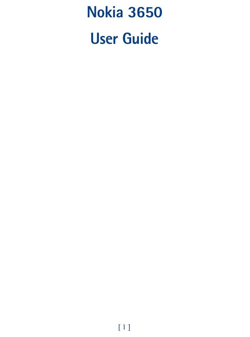 Nokia 3650 - Smartphone 3.4 MB User manual