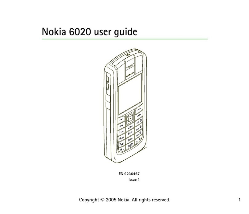 Nokia 6020 - Cell Phone 3.5 MB User manual