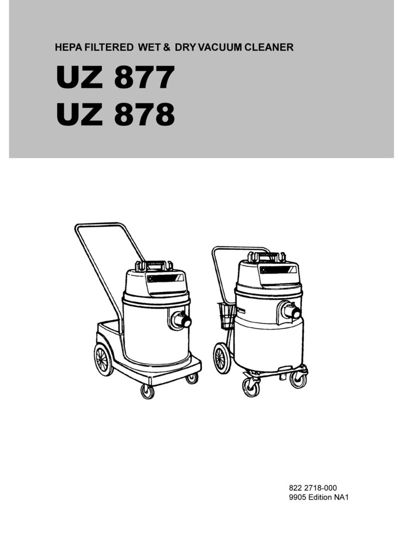 HEPA 878B Operator's manual