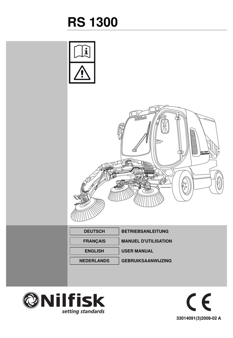 Nilfisk-Advance RS 1300 user manual