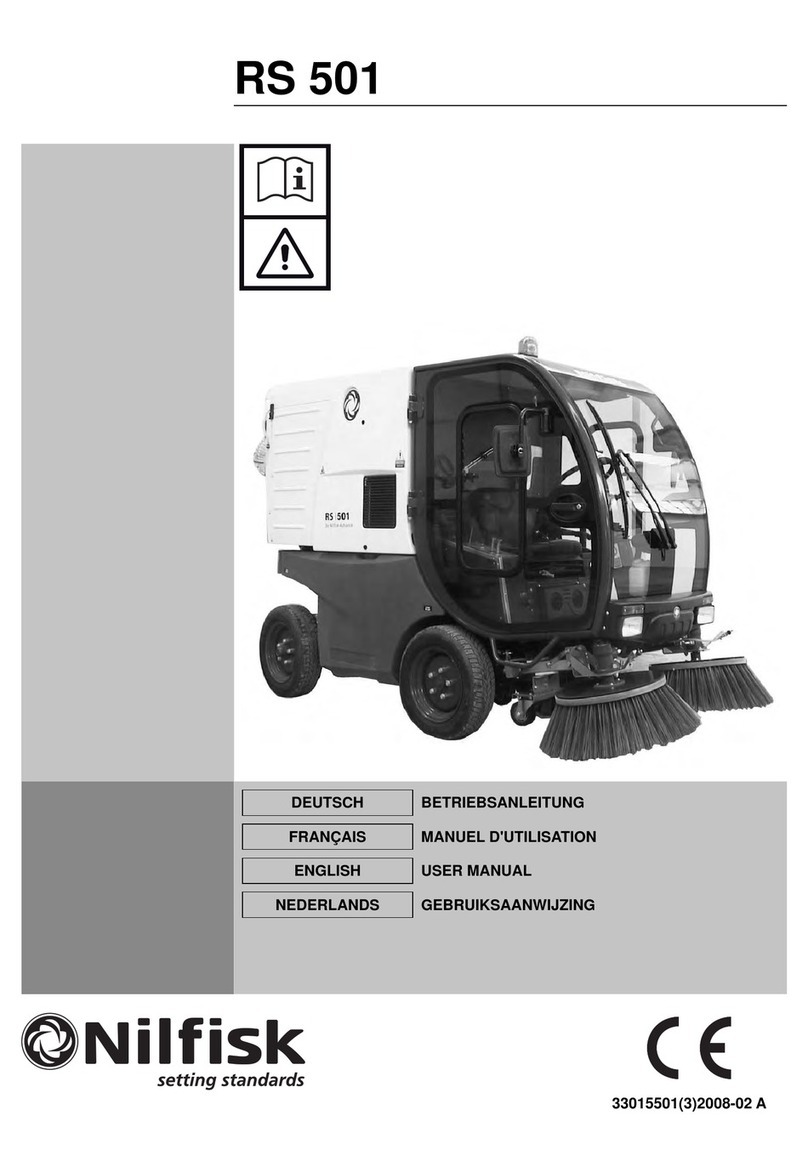 Nilfisk-Advance RS 501 user manual