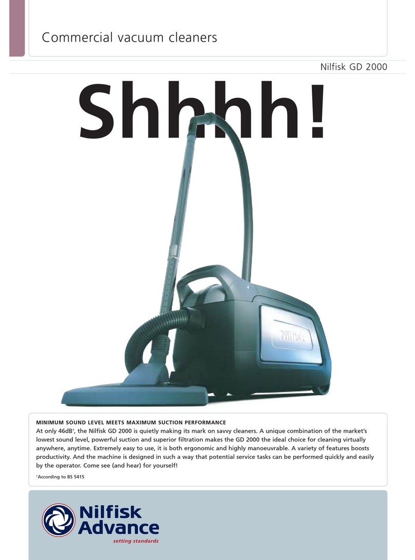 Nilfisk-Advance Nilfisk GD 2000 User manual