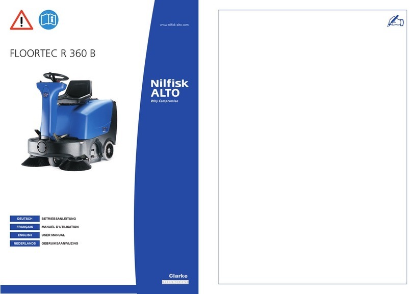 Nilfisk-ALTO Floortec R 360 B User manual