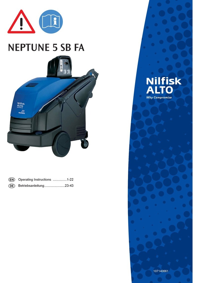 Nilfisk-ALTO NEPTUNE 5 SB FA User manual