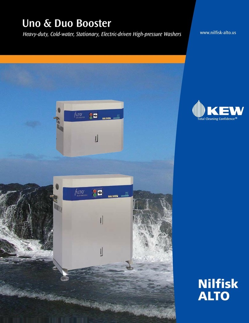 Nilfisk-ALTO Uno Booster User manual