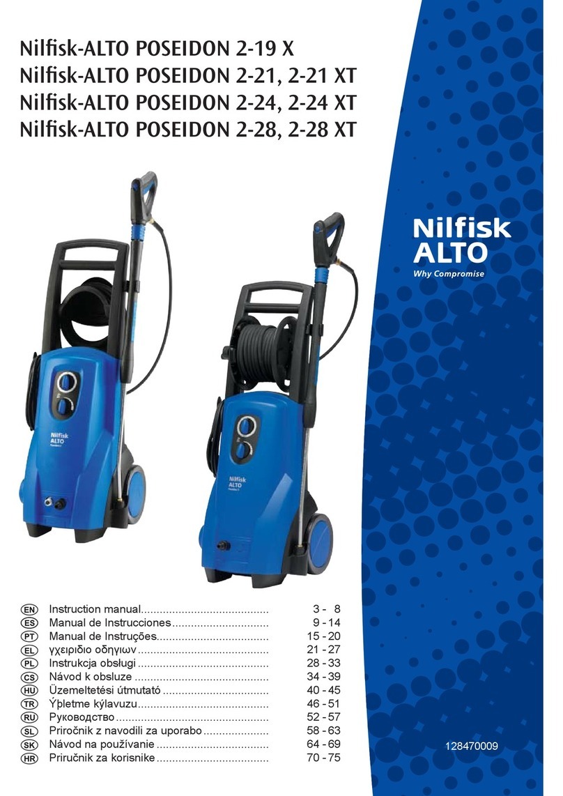 Nilfisk-ALTO POSEIDON 2-19 X Návod na používanie