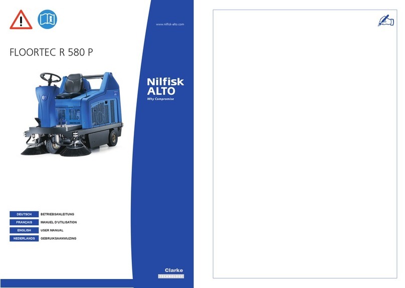 Nilfisk-ALTO 580 P User manual