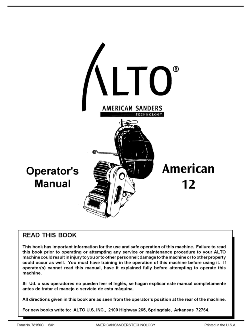Alto American 12 User manual