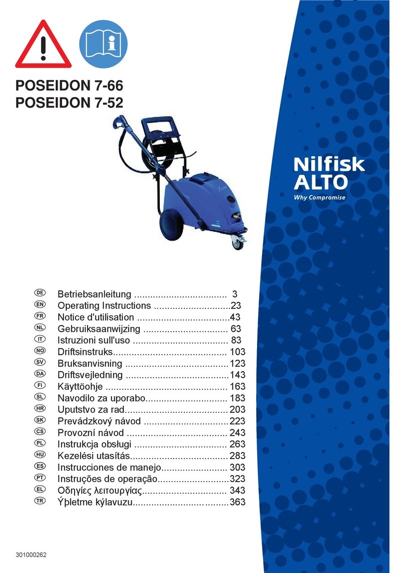 Nilfisk-ALTO POSEIDON 7-52 Betriebsanleitung