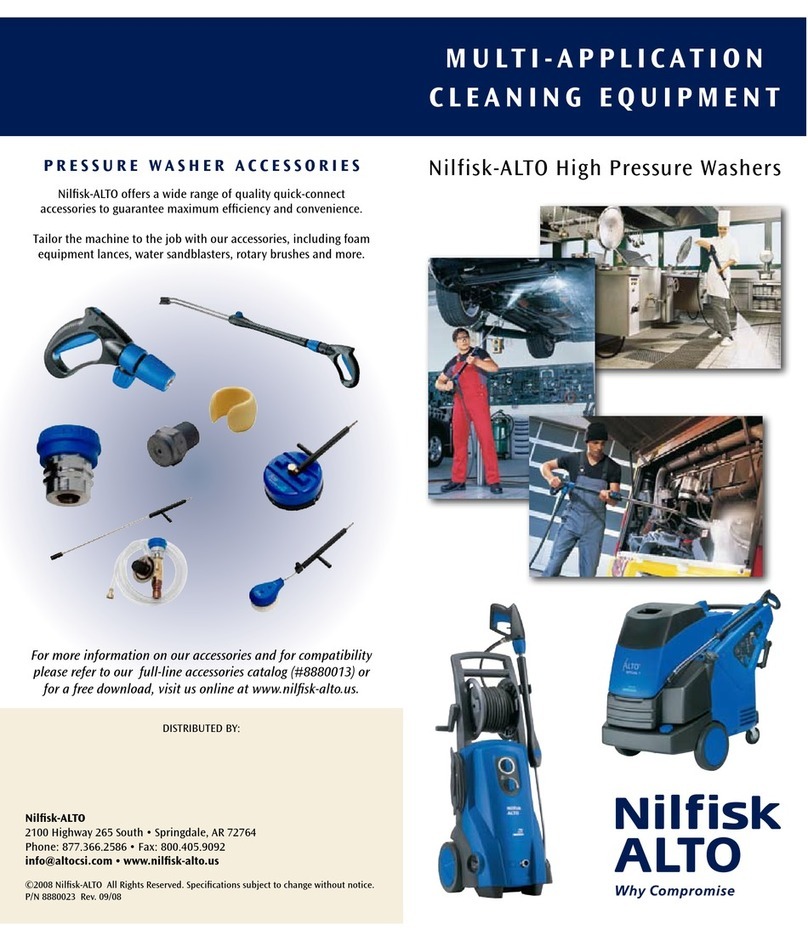 Nilfisk-ALTO POSEIDON 2-19 X Specifications