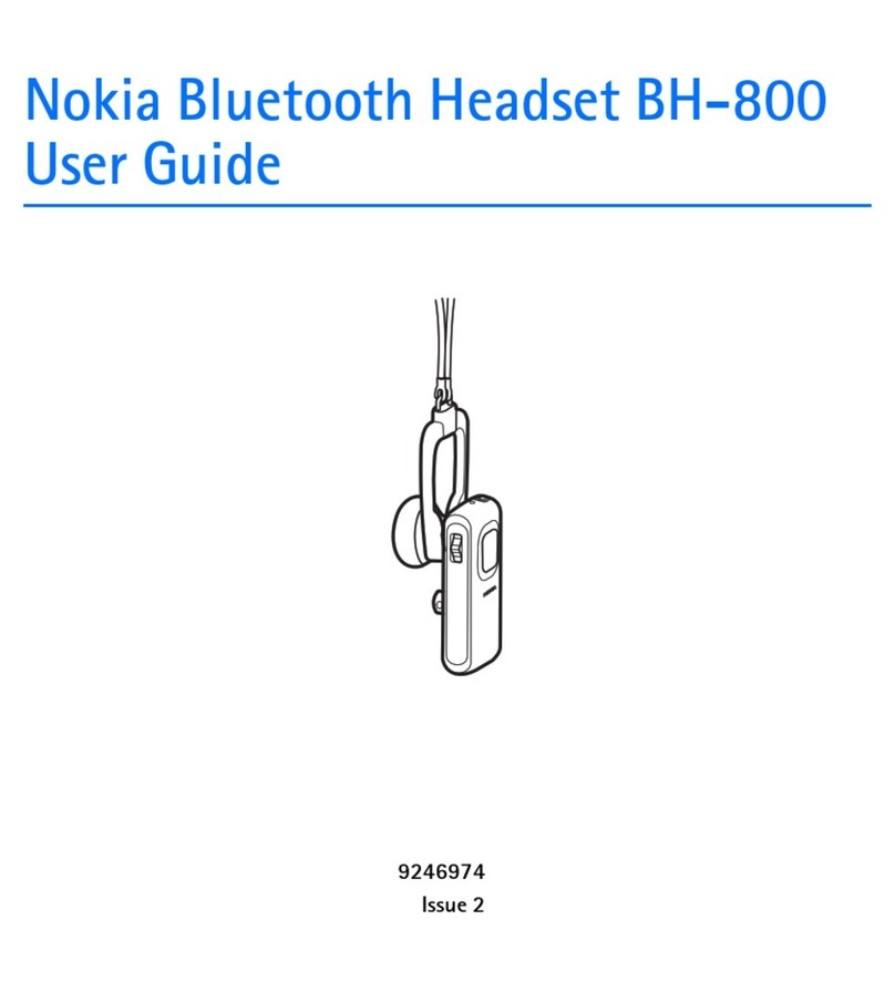 Nokia BH-800 user guide