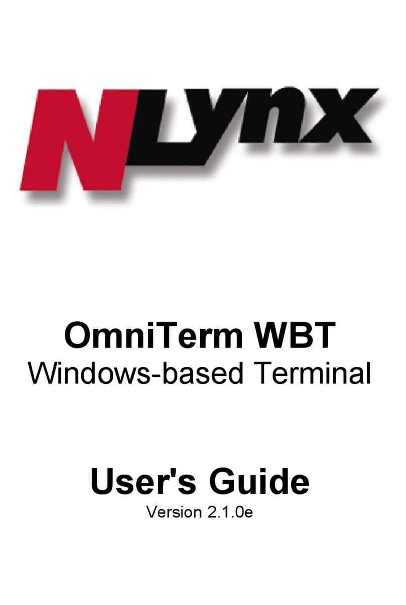 Nlynx OMNITERM WBT 2.1.0E user guide