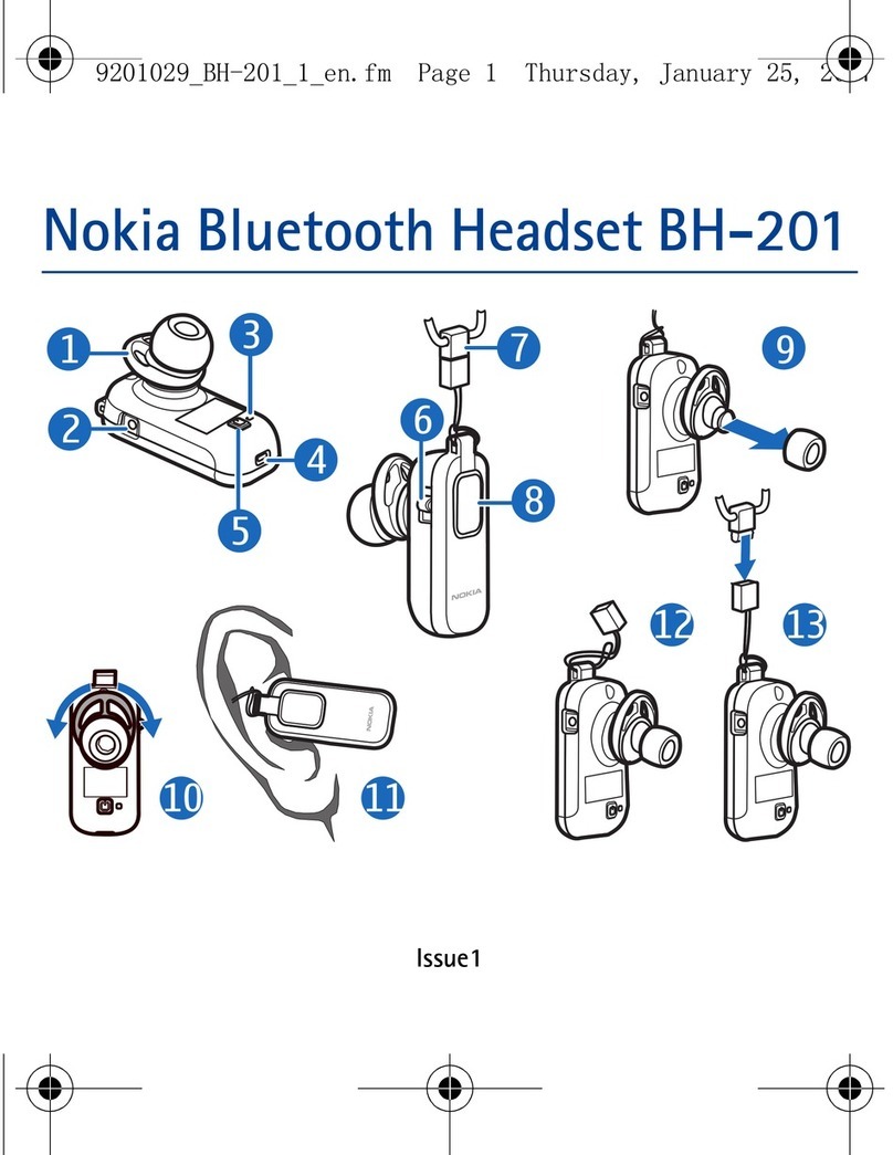 Nokia BH-201 user guide