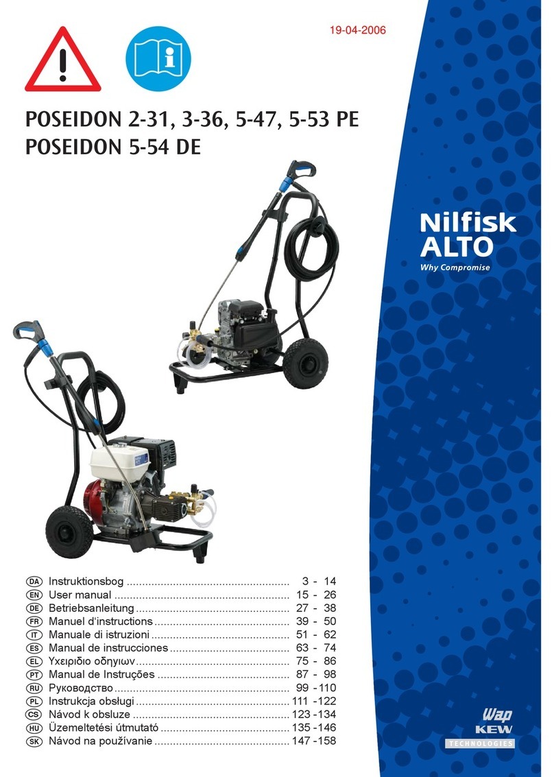 Nilfisk-ALTO POSEIDON 2-31 user manual Nilfisk-ALTO POSEIDON 2-31 user manual