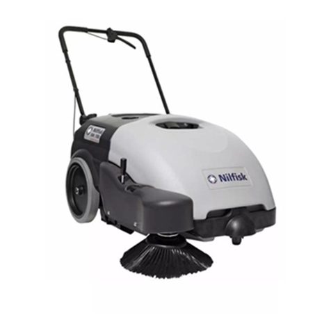 Nilfisk-Advance Sweeper SW 750 User manual