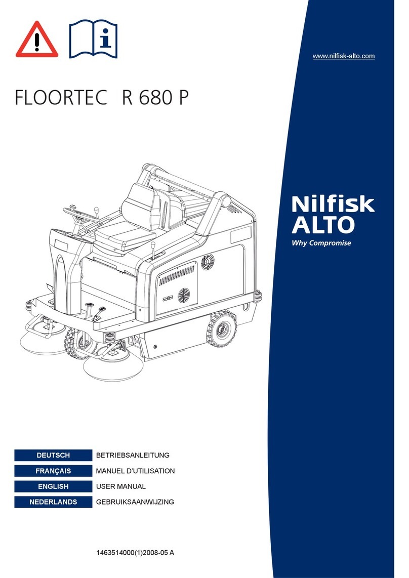 Nilfisk-ALTO SWEEPER R 680 P User manual