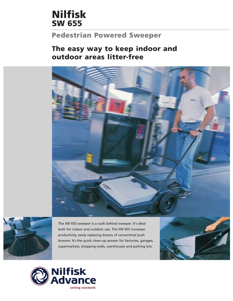 Nilfisk-Advance SW 655 User manual