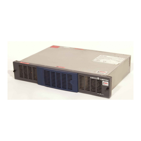 Leitch 6800 Series Installation and operation manual