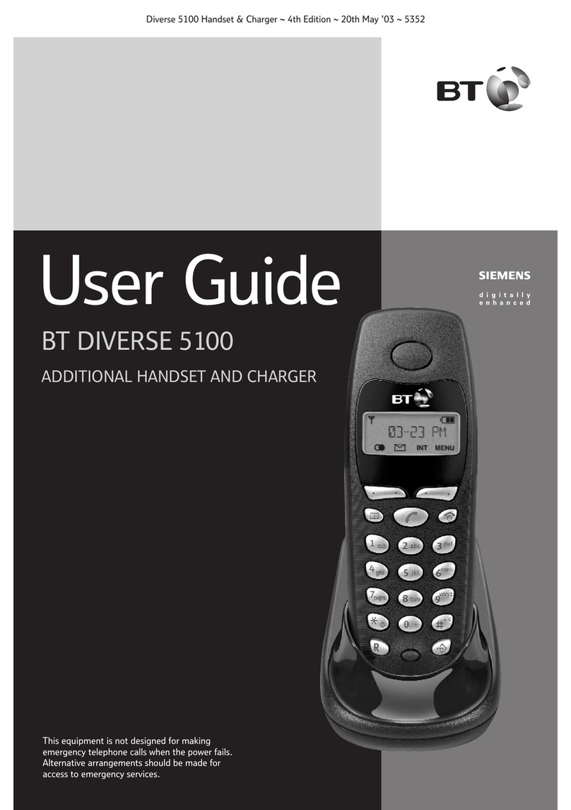 BT BT DIVERSE 5100 User manual