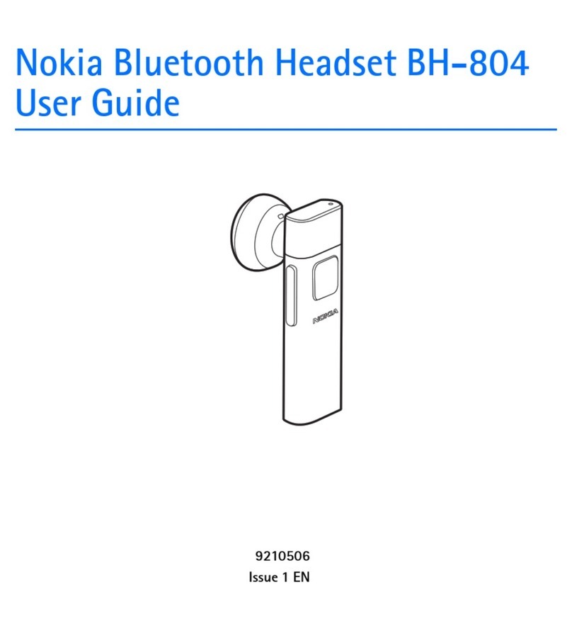 Nokia BH-804 - Headset - Over-the-ear User manual