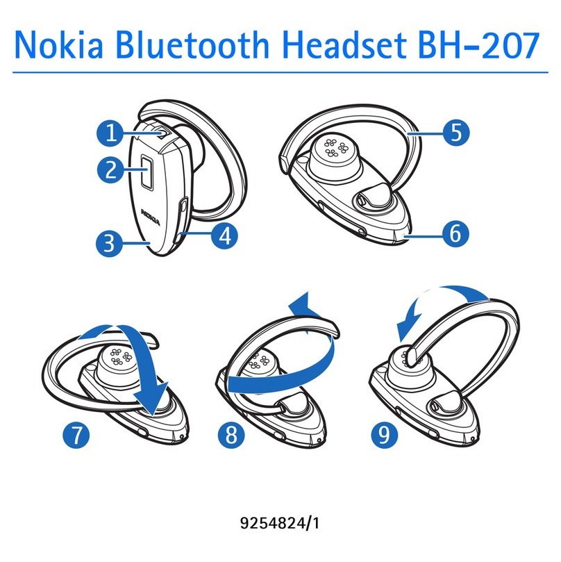 Nokia BH-207 user manual