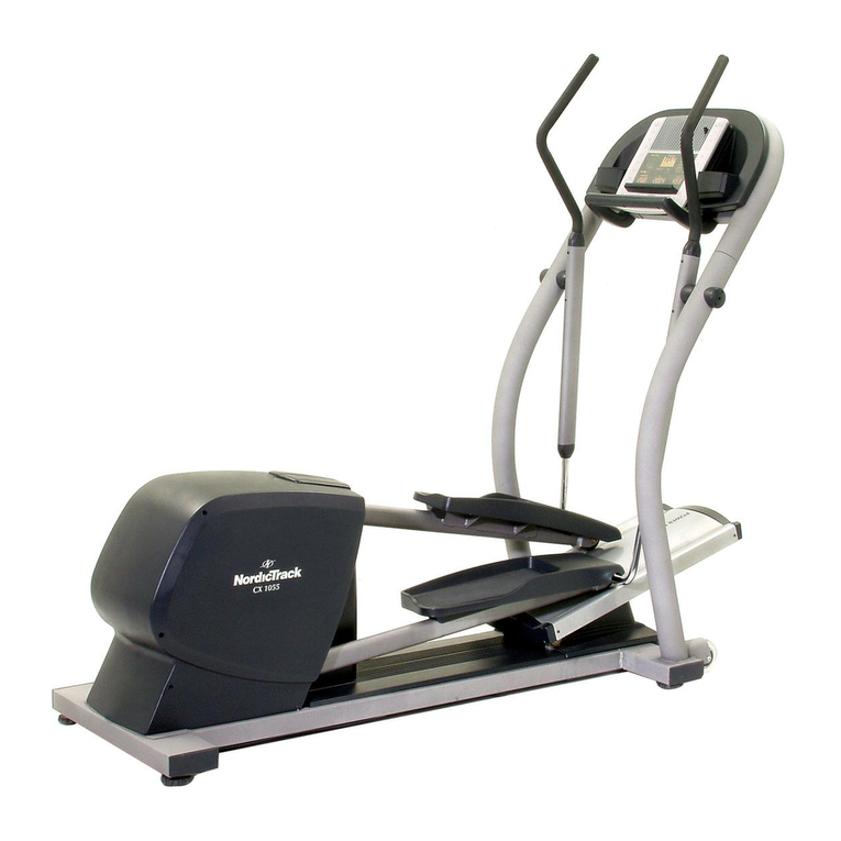NordicTrack CX 1055 elliptical exerciser 30508.0 User manual