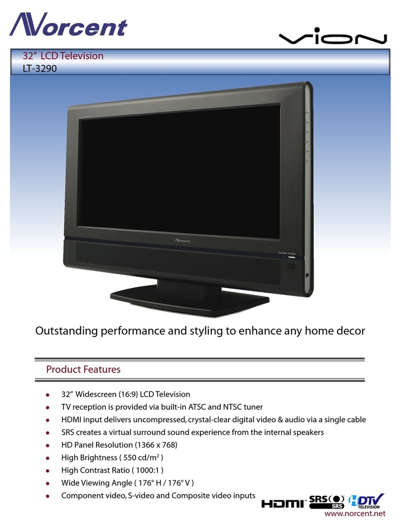 Norcent VION LT-3290 User manual Norcent VION LT-3290 User manual