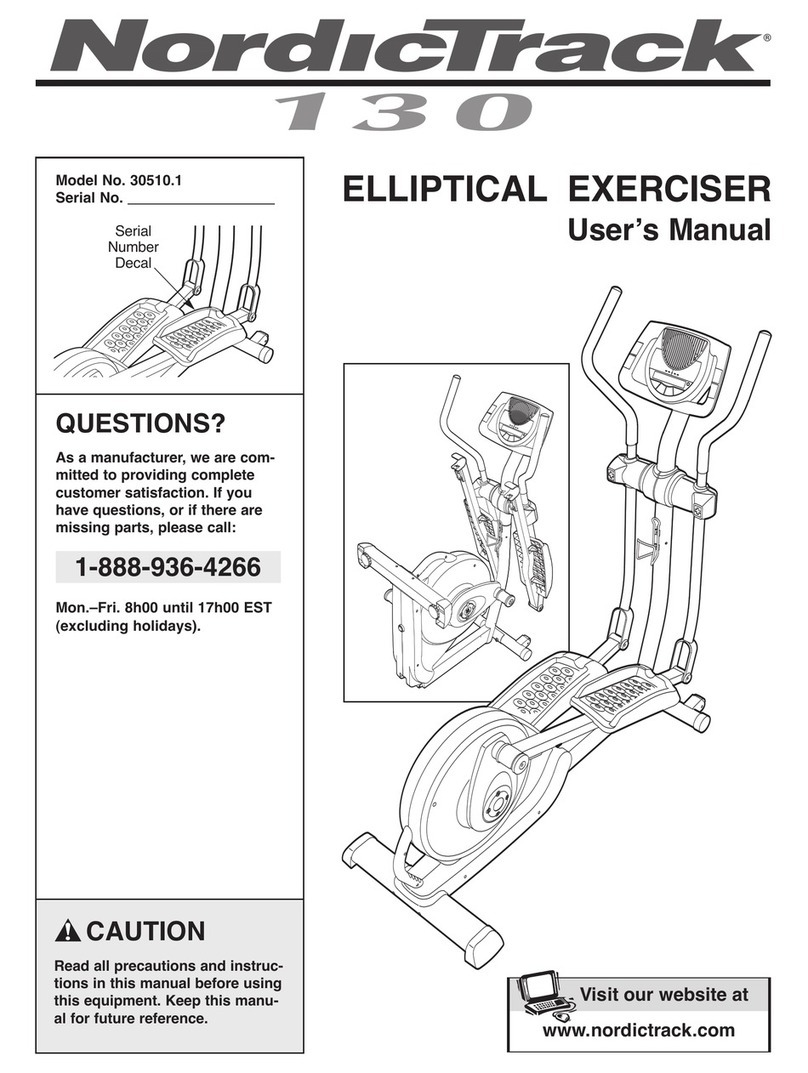 NordicTrack 30510.1 user manual
