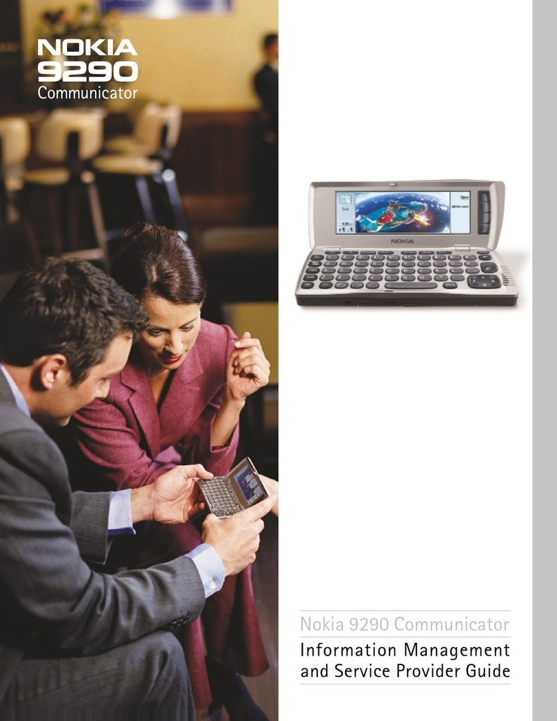 Nokia Communicator 9290 User manual