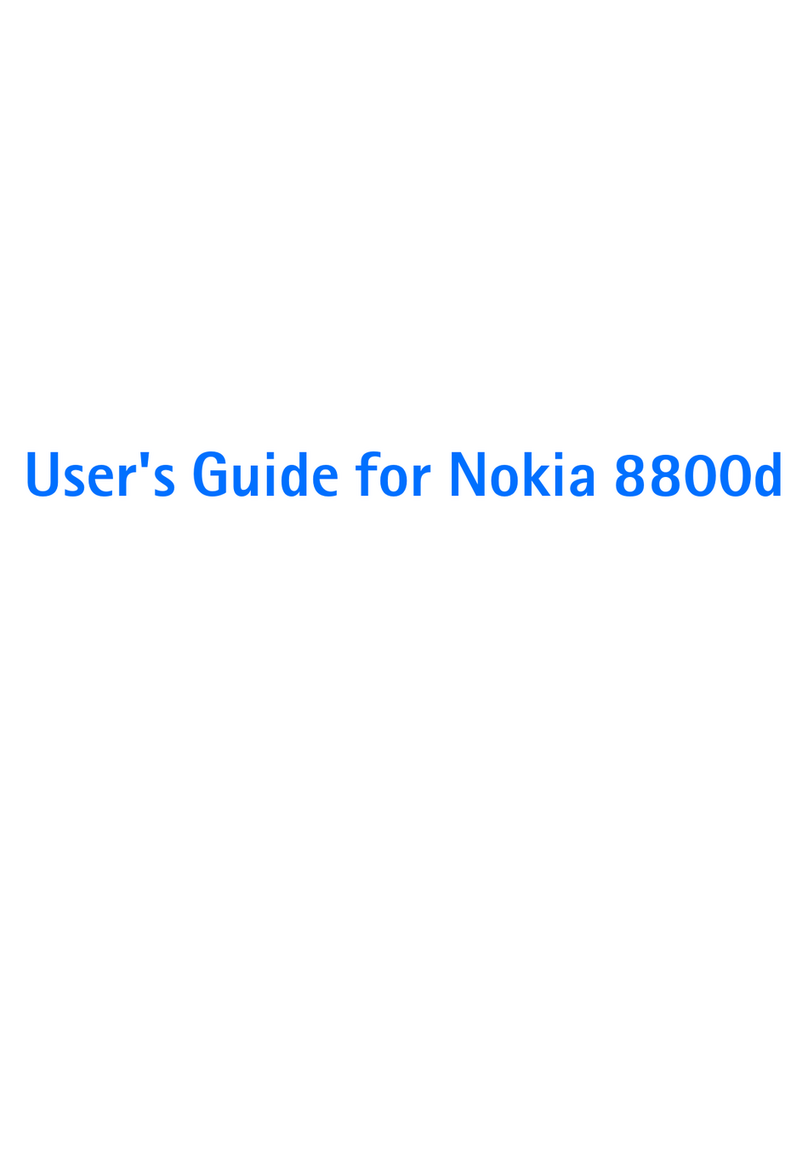 Nokia 8800d User manual